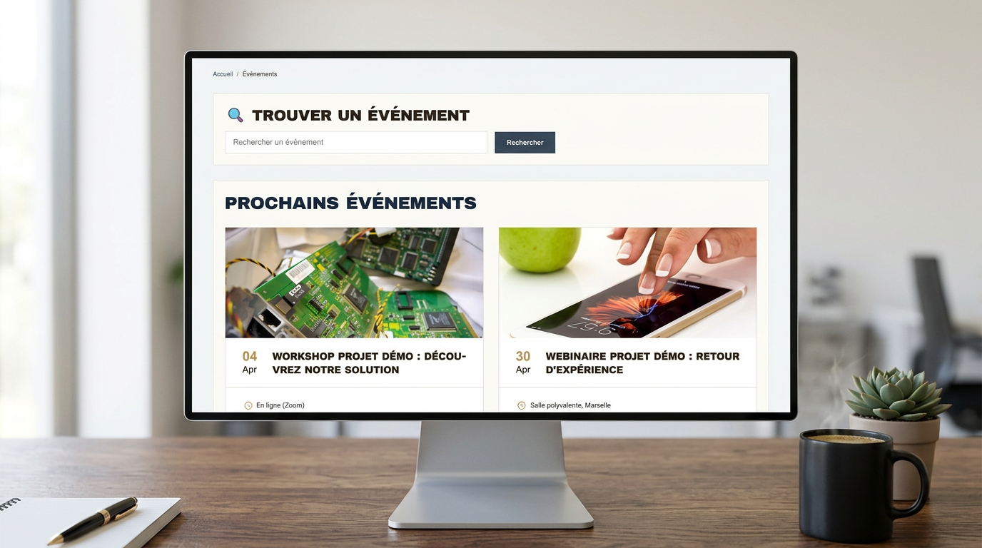 Événements Tissely en situation